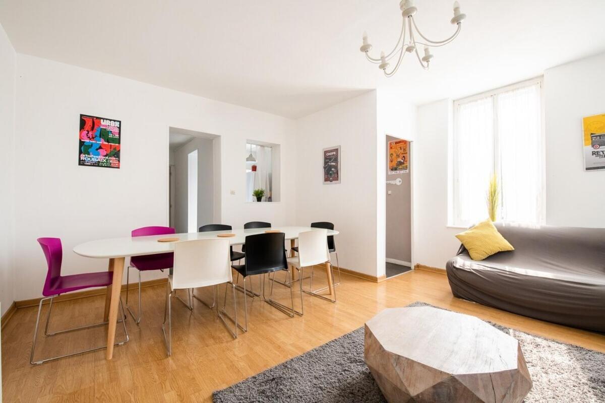 Maison Cosy 4 Chambres, Terrasse, Garage Prive Croix Bagian luar foto