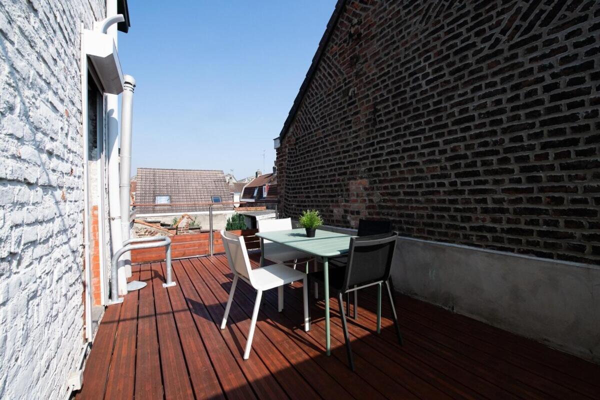 Maison Cosy 4 Chambres, Terrasse, Garage Prive Croix Bagian luar foto